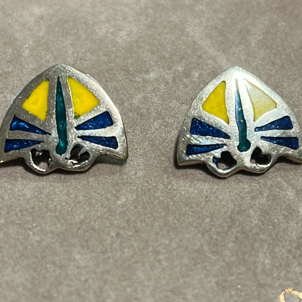 Alpaca Mexico clip earrings